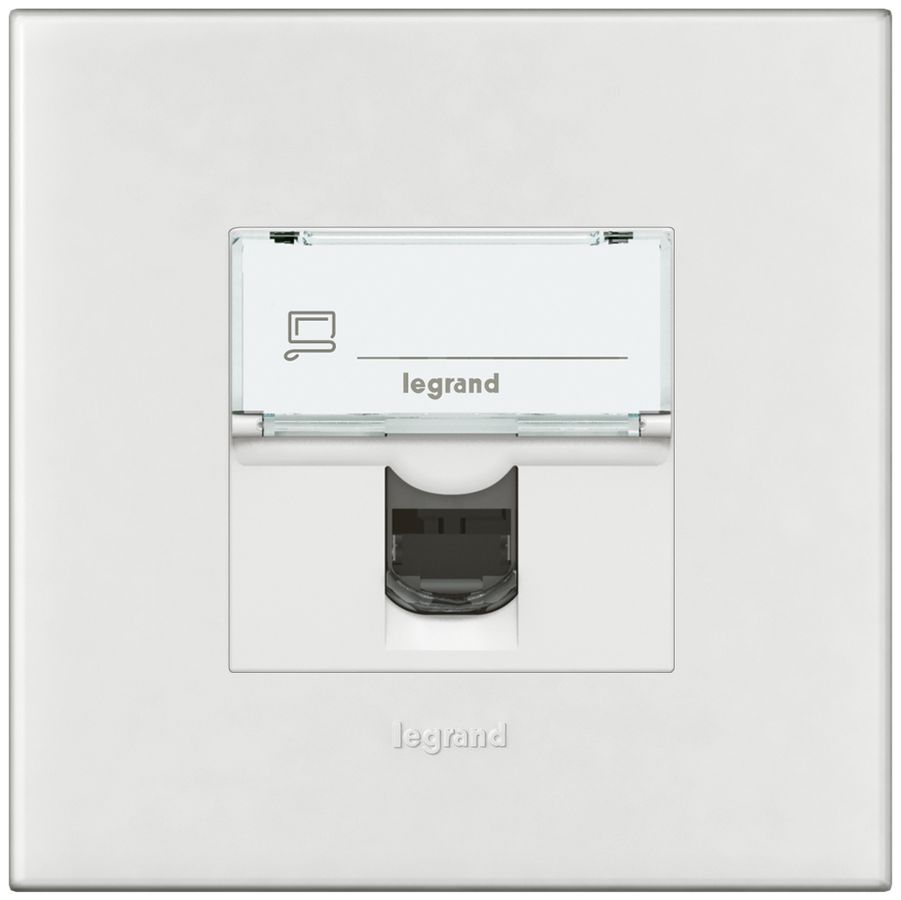 UP-Aufnahmeträger ATO 1×RJ45 weiss für Keystone Gr.I