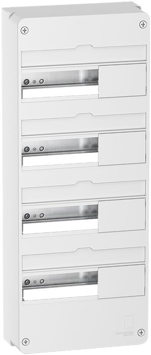 Tableau de distribution AP Schneider Electric Resi9CX 4 rangées sans porte