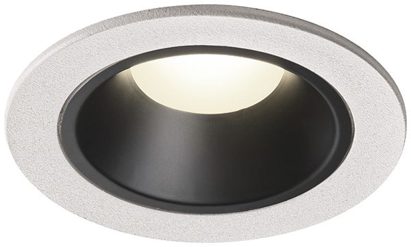 Downlight LED SLV NUMINOS S 8.6W 730lm 4000K 40° REG Ø80×52mm bi/ne