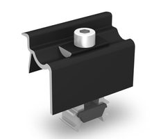 Universal Endklemme OneEnd 30-42 mm schwarz eloxiert