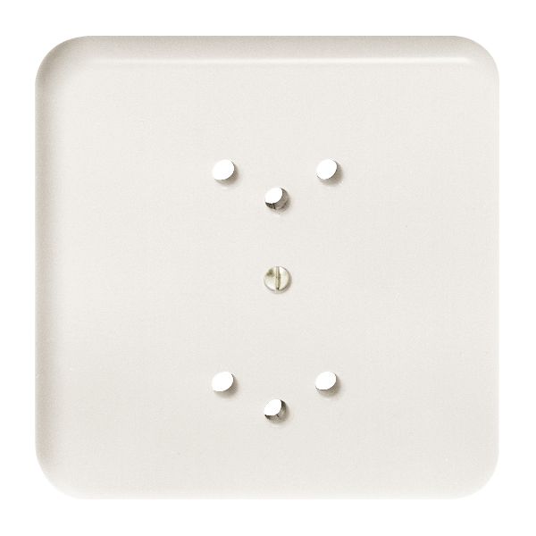 Kit frontal FH pour prise 2×T12 blanc