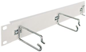 Rangierpanel ELBRO 19", Stahlblech, 1 HE, weiss