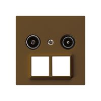 UP-Antennendose R/TV HMS kallysto A 19dB braun