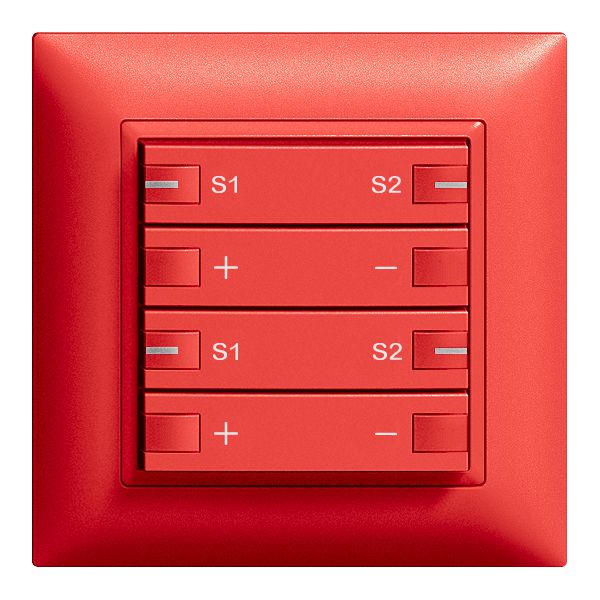 Frontset 2×Dimmer Szene 2K/4T ZEP EDIZIOdue berry