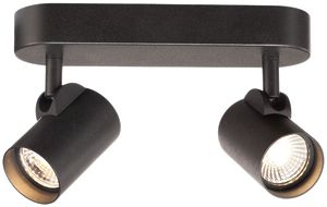 LED-Decken-/Wandleuchte SLV HELIA, 18W 3000K 1200lm 35° IP20 schwarz