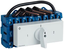 REG-Netzumschalter K&N KG41B.T904.VE2, 40A/690V 4P B=132mm "1-0-2"