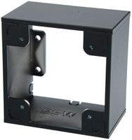Cadre AP BSW APR1-S55, pour EDIZIOdue 1×1, 88×88×55mm, noir
