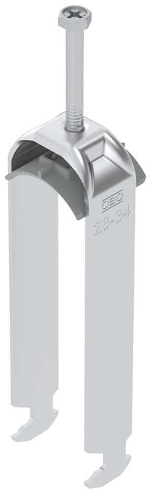 Fixation rapide BET 2056 pied à H matière synthétique 28…34mm 3×câble aluminium