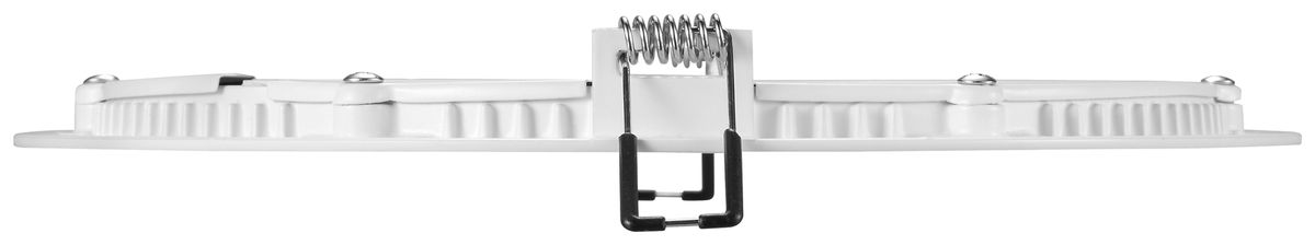 Downlight LED Sylvania Flat 205 17W 1550lm 3000K IP44 120° VAR Ø226mm blanc