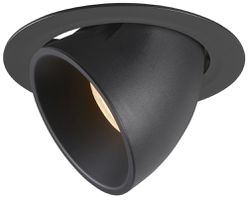 EB-LED-Downlight SLV NUMINOS GIMBLE XL, 37.4W 1050mA 3400lm 2700K 55° ws/chr