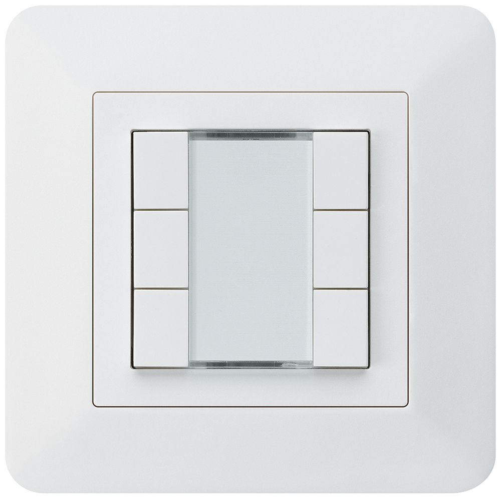 UP-Taster kallysto.trend KNX 6×s/e-link weiss