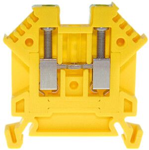 Durchgangs-Reihenklemme Woertz Ex 0.5…2.5mm² 24A 1000V Schraubansch.2×1 TH35 bl