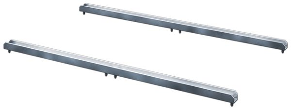 Barre profilée Rittal SV 9666.724 1000mm pour TS/SE 4UL gris 2pcs