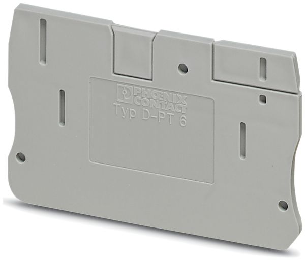 Deckel Phoenix Contact L=57.7mm, B=2.2mm H=42mm, grau