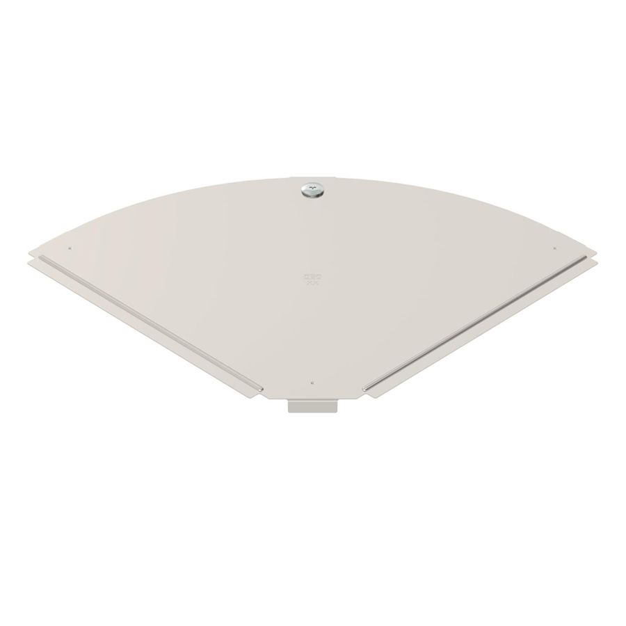 Deckel BET RBD 90° 300mm Edelstahl A2 blank