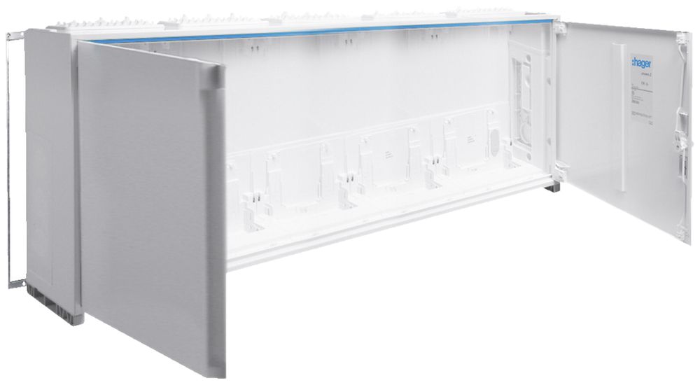 Armoire murale univers quickset avec porte IP44 CP II 1300×500×205mm