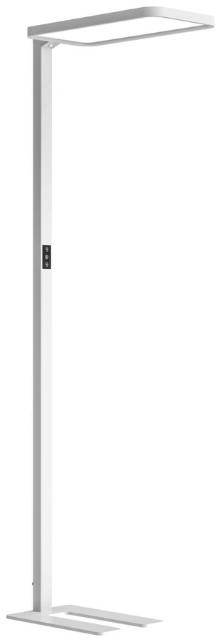 Lampadaire LED DOTLUX STUDIObutler 84W 10640lm 4000K PIR 1-10V VAR blanc