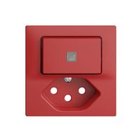 Kit frontal EDIZIOdue berry 60×60mm T13, lentille,