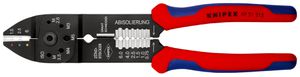 Crimpzange KNIPEX für isolierte Kabelschuhe 215mm
