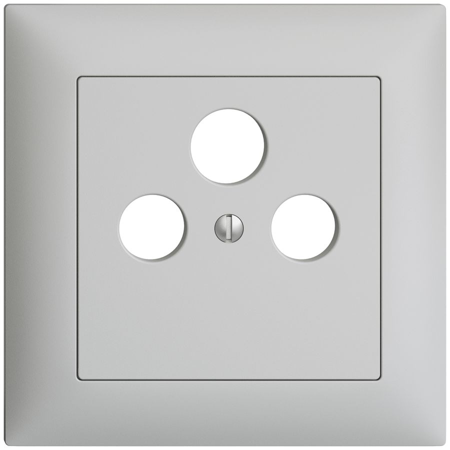 Kit frontal ENC EDIZIOdue gris clair 88×88mm