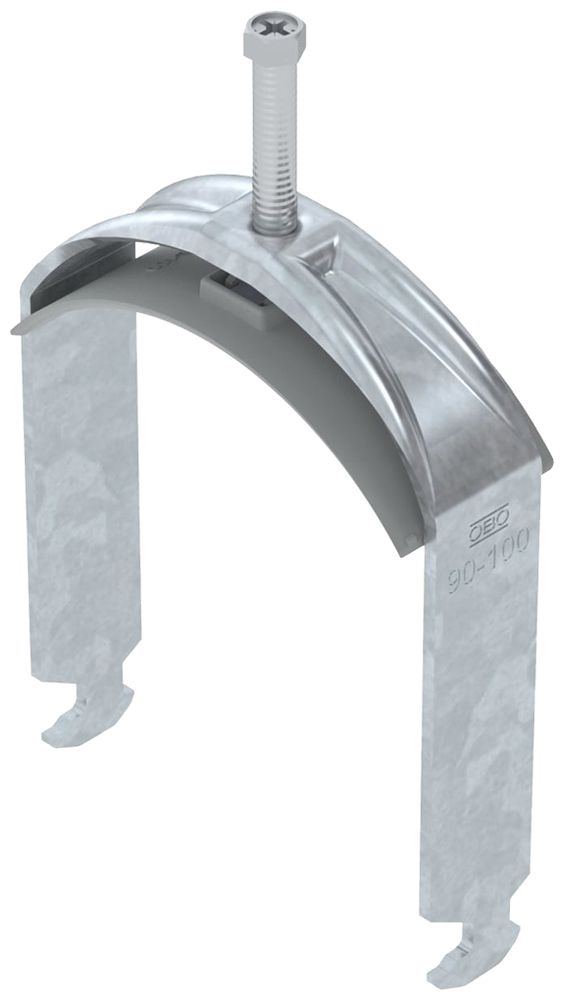 Fixation rapide BET 2056 pied à H ma.synthétique 90…100mm 1×câble acier Zn-ch-im