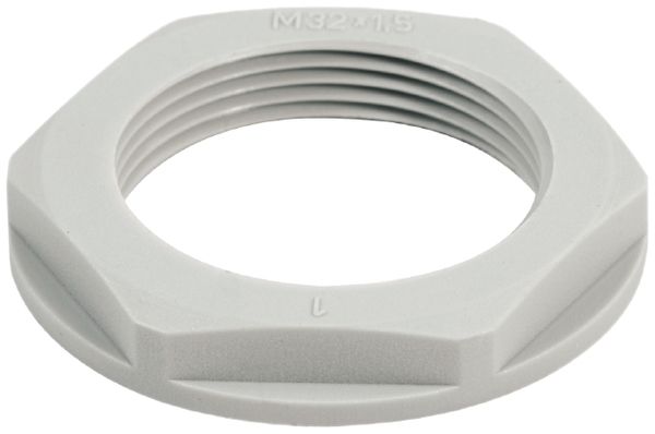 Gegenmutter Weidmüller SKMU M63, 8mm lichtgrau