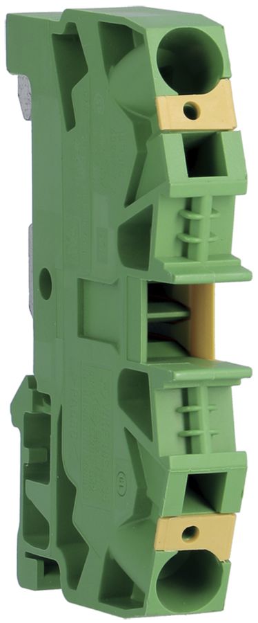 Borne de passage Hager 10mm², PE, enfichable, fermé