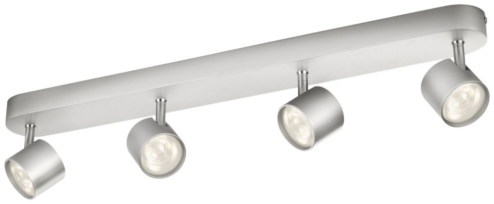 LED-Deckenleuchte Promo 4×4.5W 2700K 2000lm alu