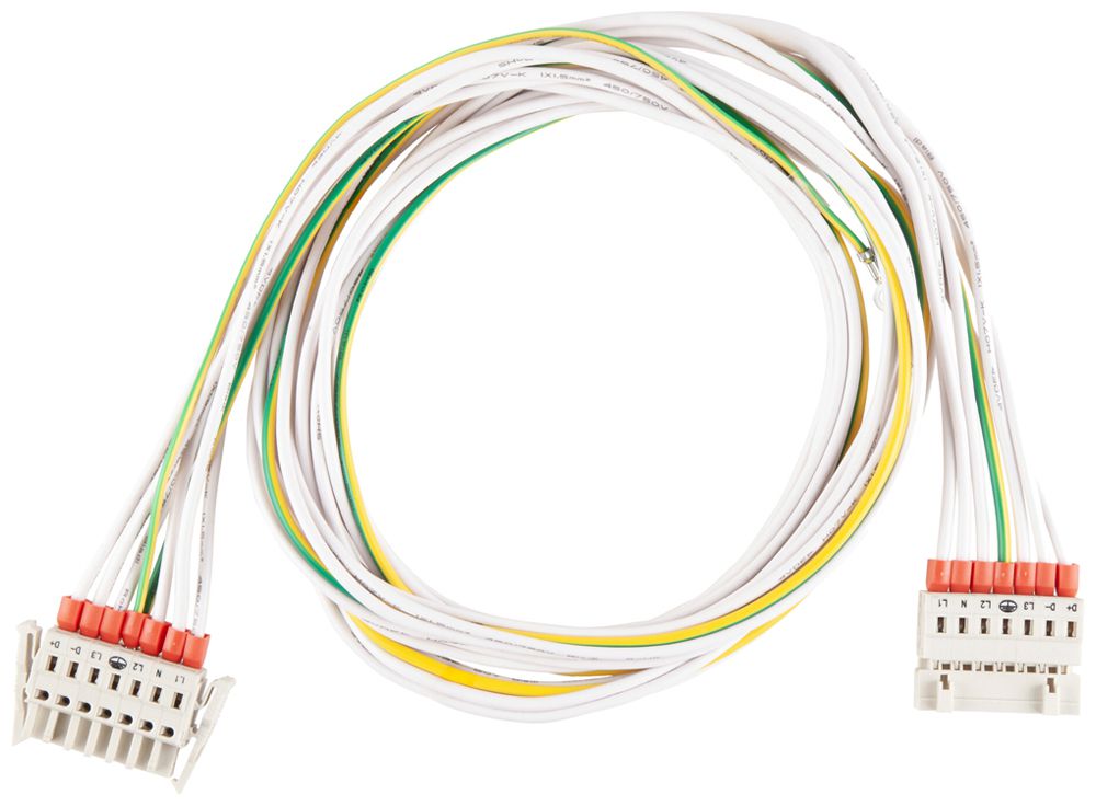 Durchverdrahtung LEDVANCE TRUSYS UNIVERSAL 7×1.5mm² 3250mm Stecker/Buchse weiss