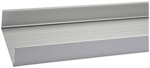 Deckenanschlussbahn tehalit DABA, eloxiert, 50×160mm