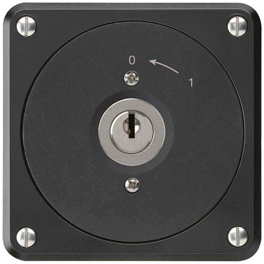 Contact pivotant à clé ENC robusto noir sans clapet 2P pour combinaison