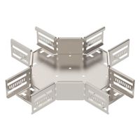 Pièce en croix BET RK 60×100mm acier fin A4 brut