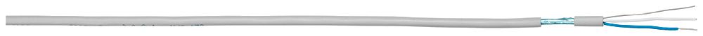 Kabel G51, 10×2×0.6mm abgeschirmt halogenfrei grau Dca