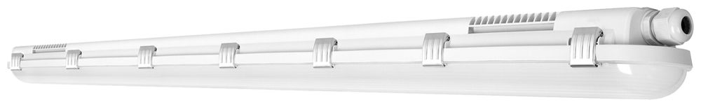 LED-Feuchtraumleuchte LEDVANCE DAMP PROOF HF SEN 26W 3500lm 840 IP65 1.5m grau