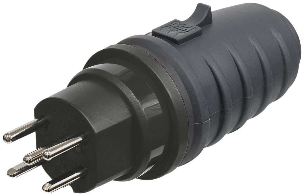 Fiche Steffen T15 IP55 10A 400V, noir