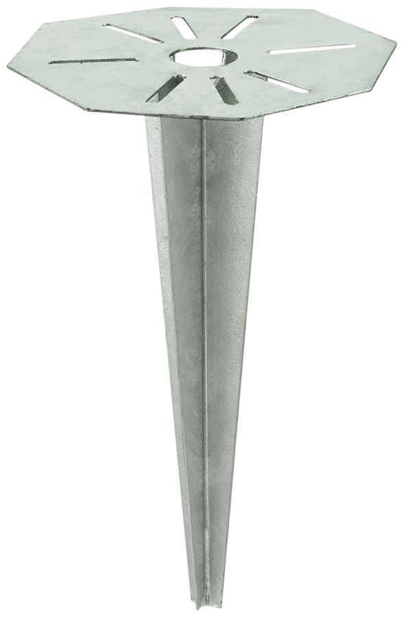 Erdspiess Eglo CUBA Stahl 200×300mm Edelstahl