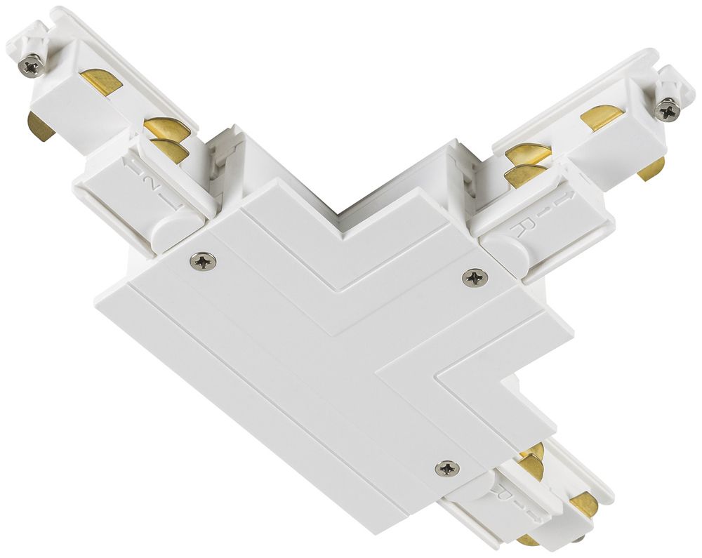 T-Verbinder SLV S-TRACK DALI 5-polig Erdung innen rechts weiss