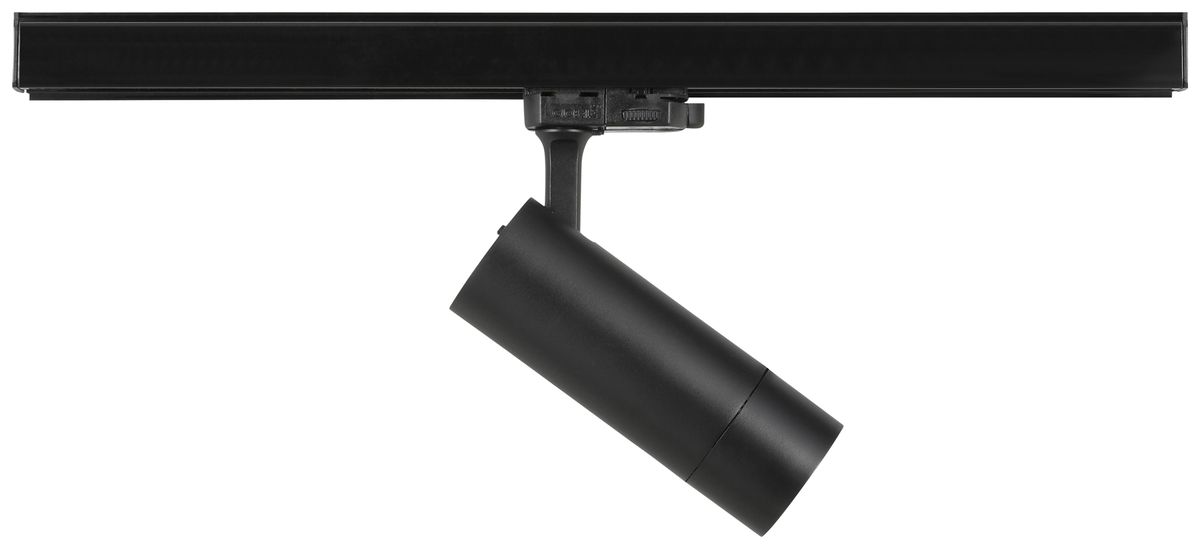 LED-Strahler Sylvania Lenzo Small 15W 1000lm 930 DIM 3PH 15°…50° Ø60 schwarz