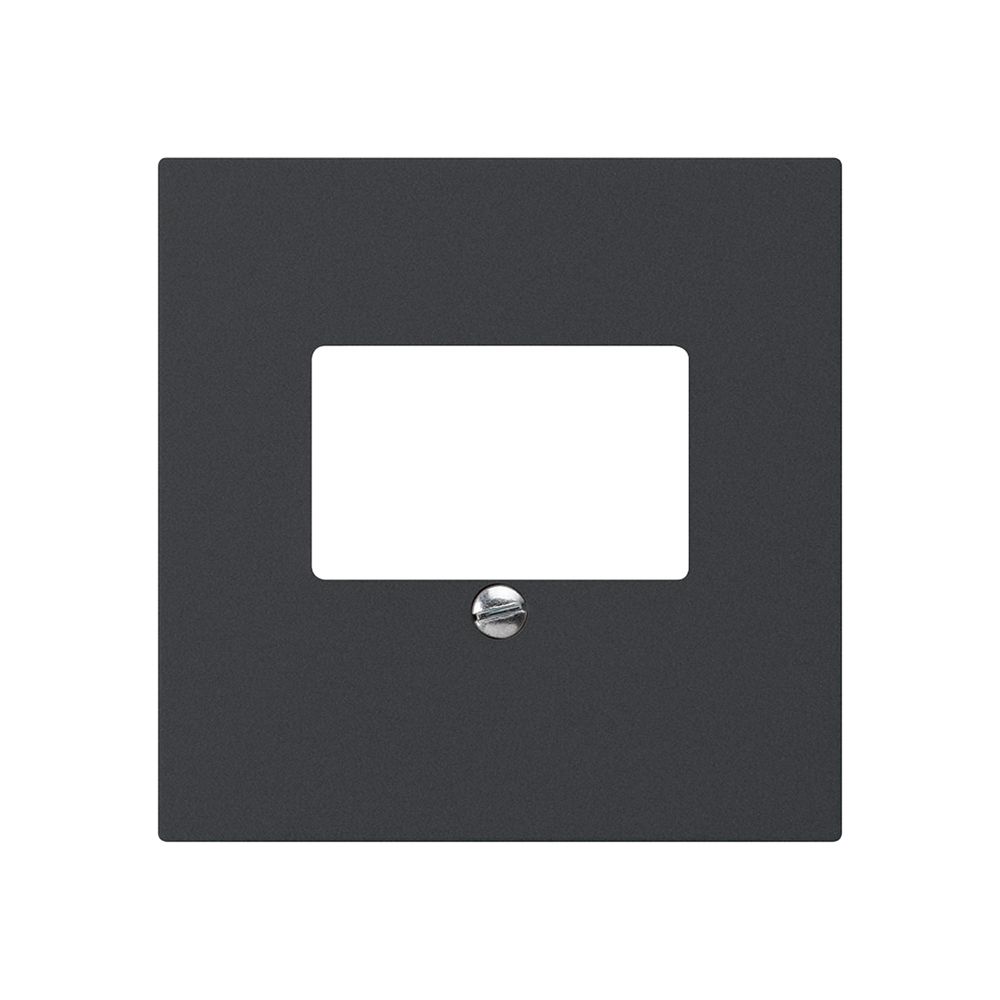 Frontrahmen zu DSL-Dose schwarz