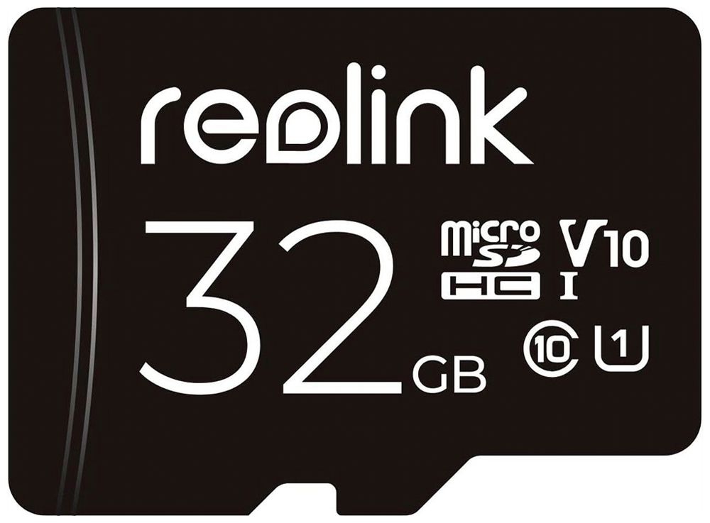 Carte mémoire Reolink 32GB microSD XC class10 V30 A2 UHS-3