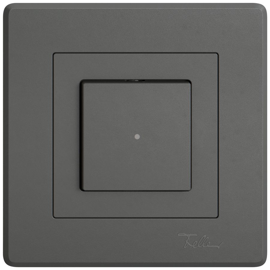 UP-Montageset EDIZIO.liv SNAPFIX® f.Schalter&Taster m.1 Knopf m.Frontlinse dgu