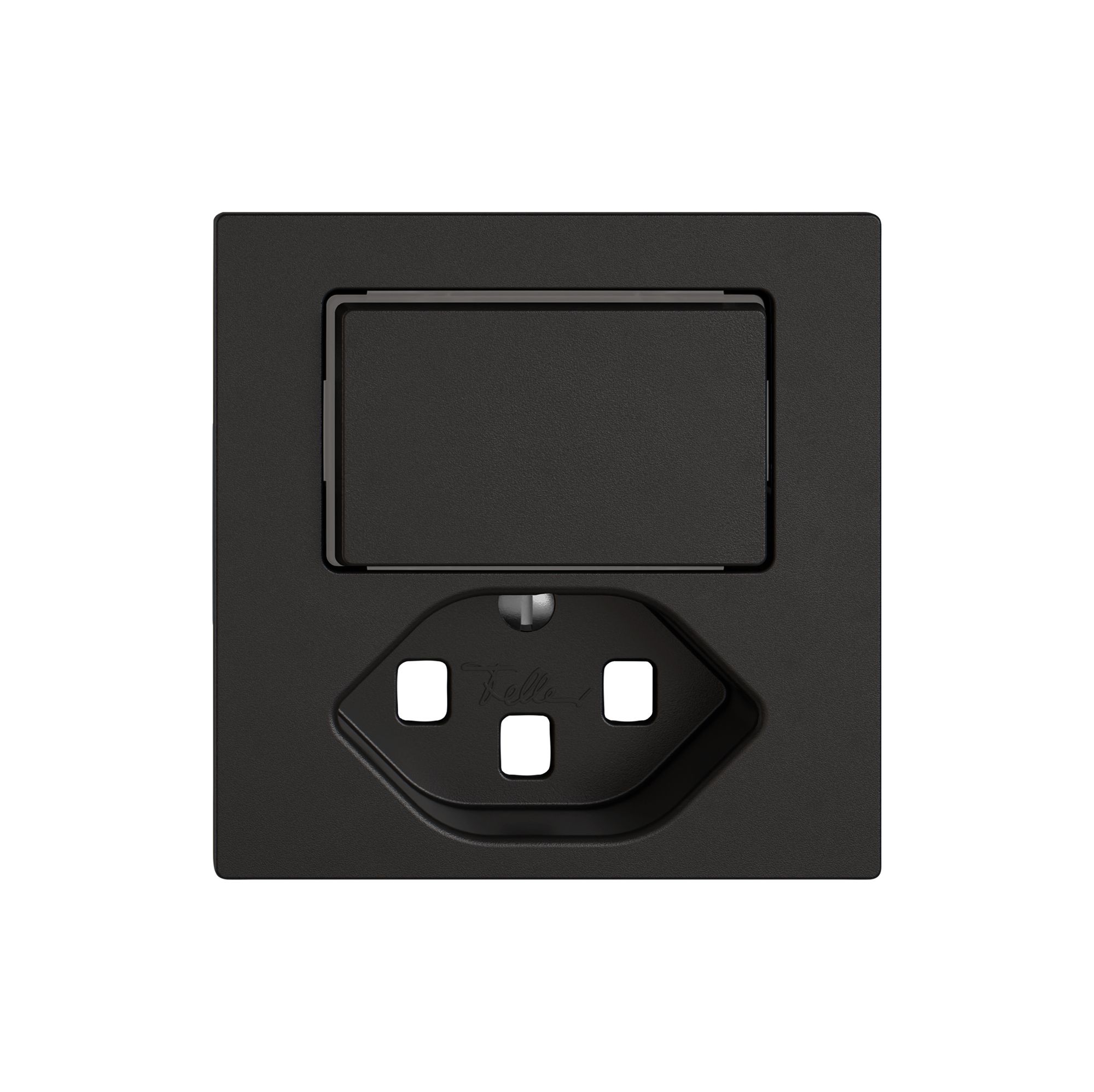 Montageset EDIZIO.liv SNAPFIX® für Kombi.T23 m.1 Knopf bel.m.Seitenlinse sz