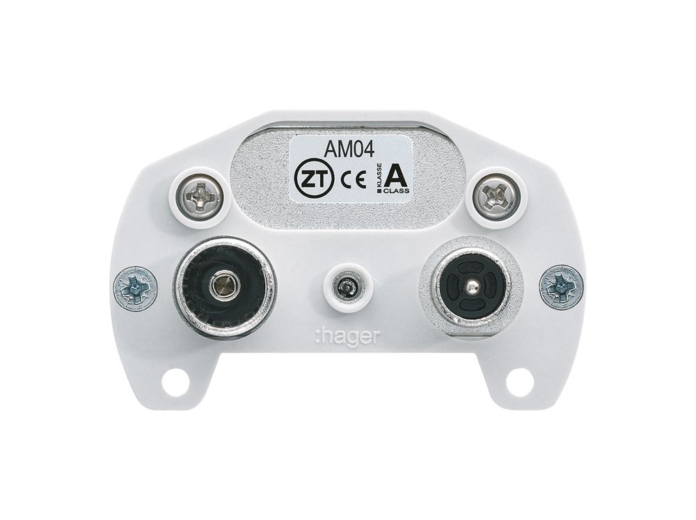 Einsatz zu Antennendose R/TV/Daten Hager Bauart E 2GHz 10.5db