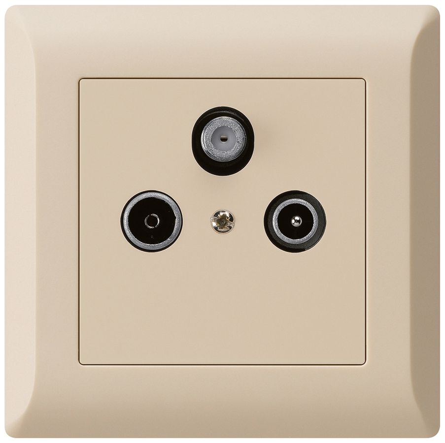 UP-Antennendose kallysto.line R/TV/SAT beige