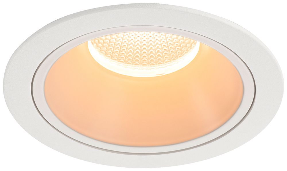 LED-Downlight SLV NUMINOS XL 24W 3500lm 2700K MB DALI Ø160×105mm ws