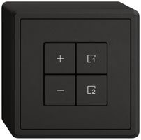 Variateur Uni-LED AP EDIZIO.liv Wiser SNAPFIX® 1 scène 4 touches no