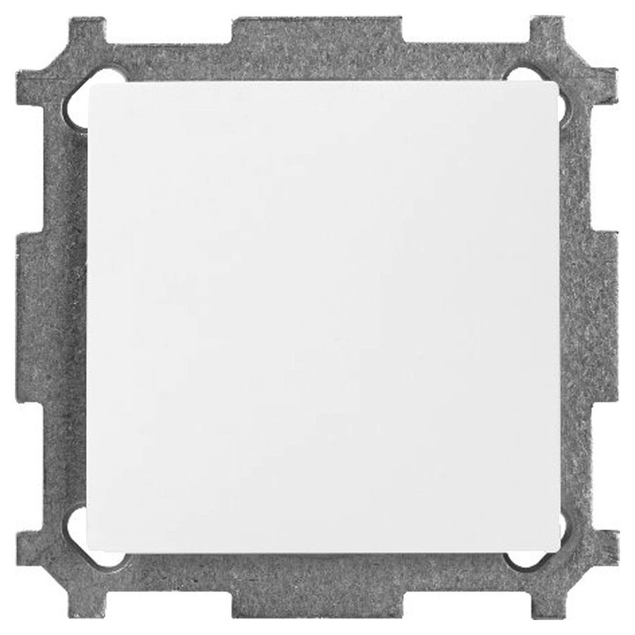 Plaque de fermeture SIDUS blanc brillant