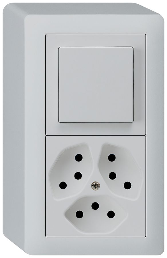 AP-Kombination kallysto 3/1L+3×T13 hellgrau