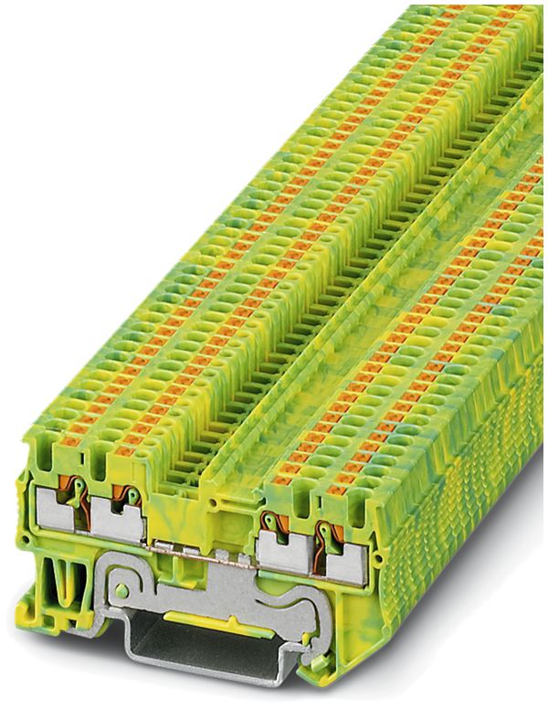 Borne de jonction Push-In 0.14…1.5mm² vert/jaune