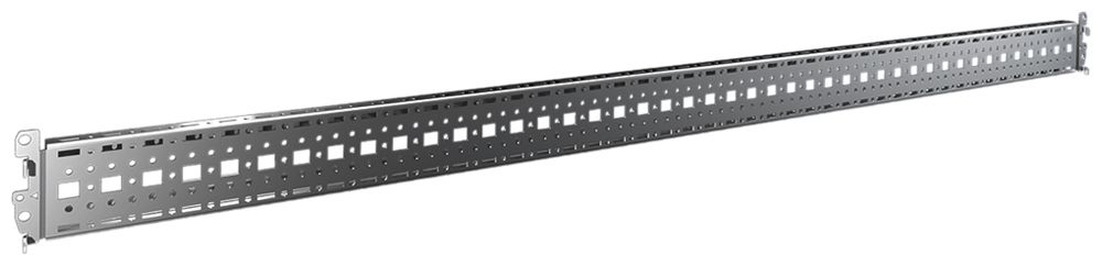 Montage-Chassis Rittal VX 8617.060 1125×64×18mm Schiene grau 4Stk